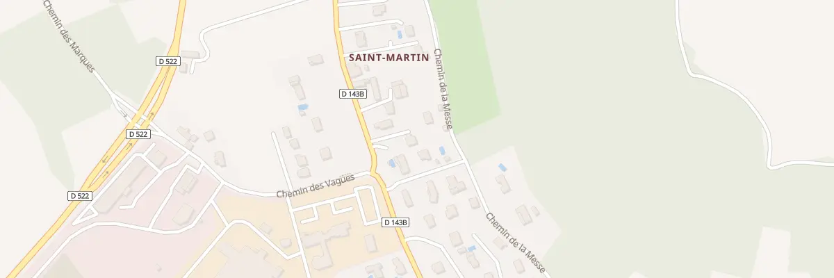 Plan du 30 Che de Saint Martin à Saint-Savin