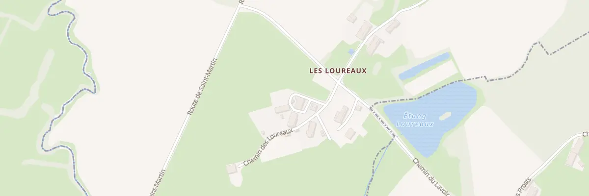 Plan du 198 Che des Loureaux à Ratte