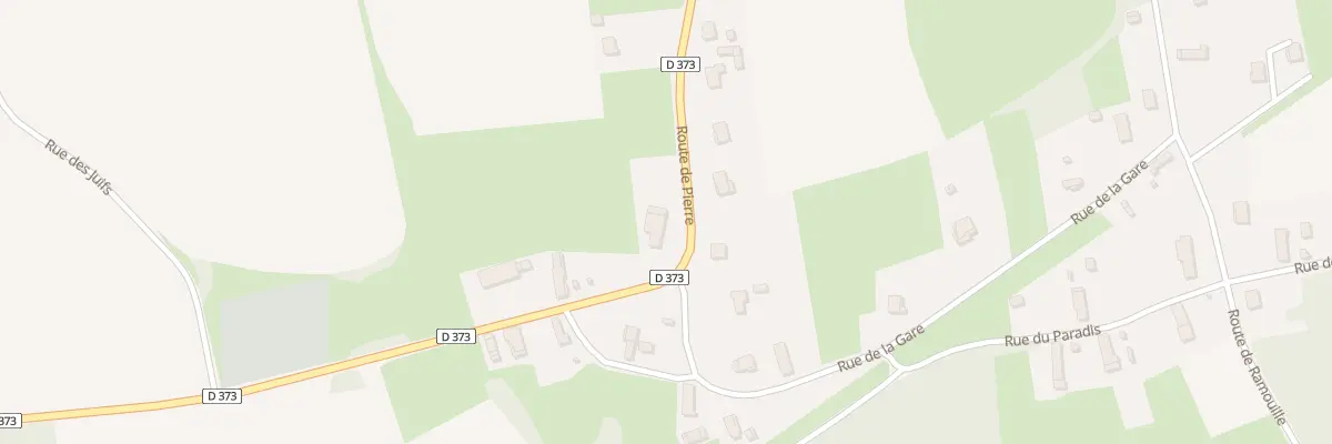 Plan du 8 Rte de Pierre à Authumes