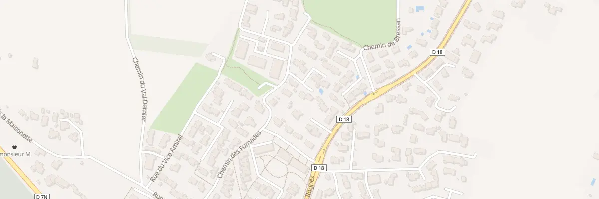 Plan du 9062 Che des Fumades à Saint-Cannat