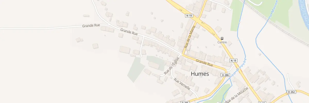 Plan du 33 Gr Grande Rue à Humes-Jorquenay