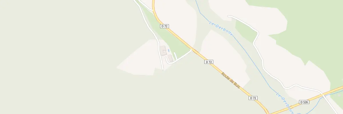 Plan du Lauron à Plaisians