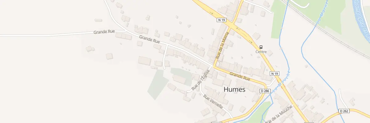 Plan du 29 Gr Grande Rue à Humes-Jorquenay