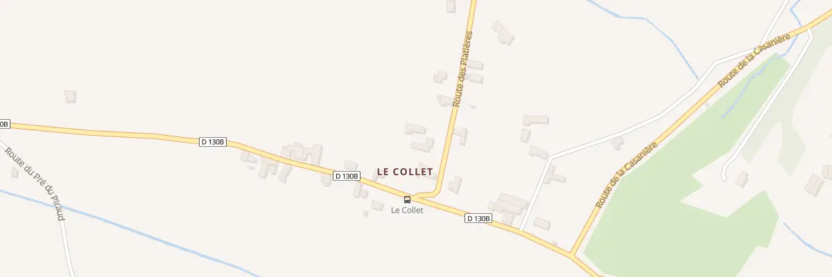 Plan du 5194B Le Collet à Saint-Pierre-de-Bressieux