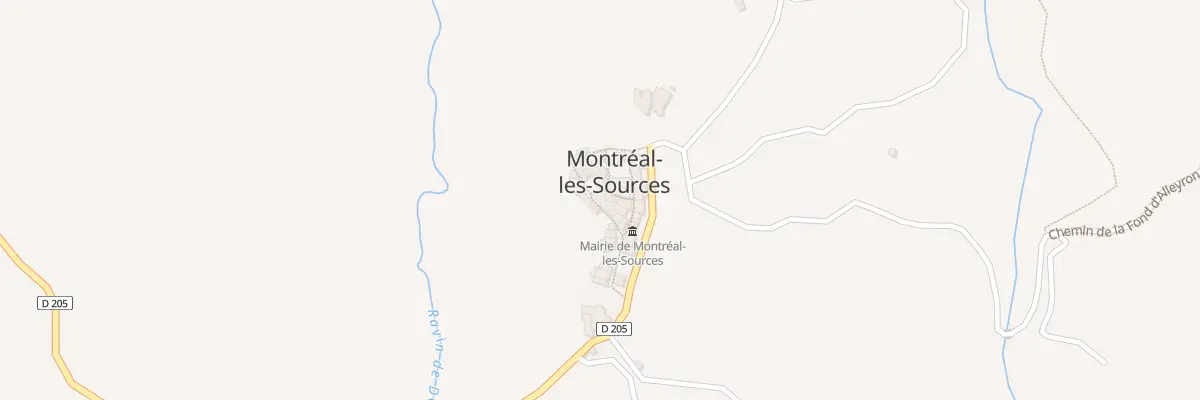 Plan du 24 Rue de l’Eglise à Montréal-les-Sources