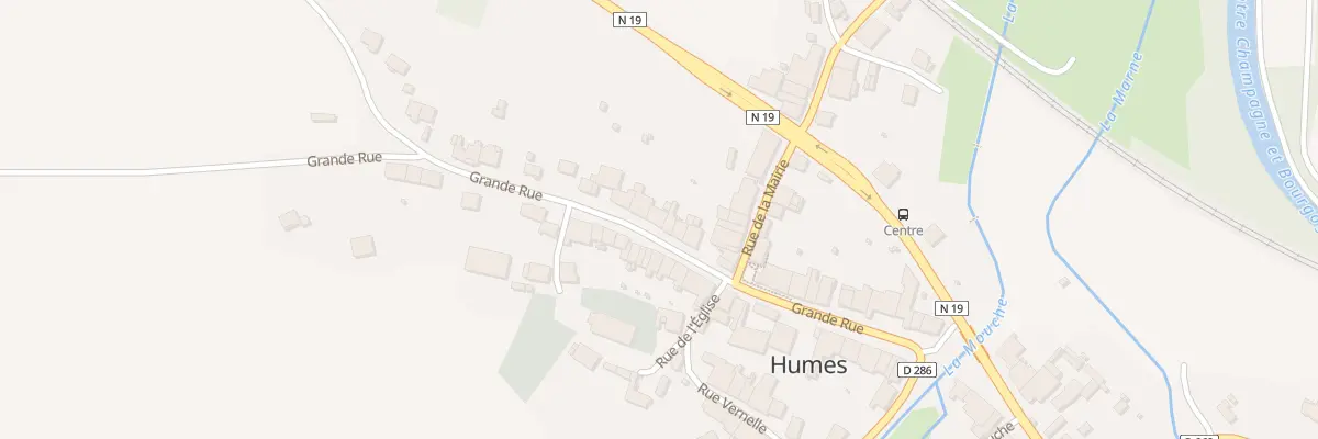 Plan du 26 Gr Grande Rue à Humes-Jorquenay