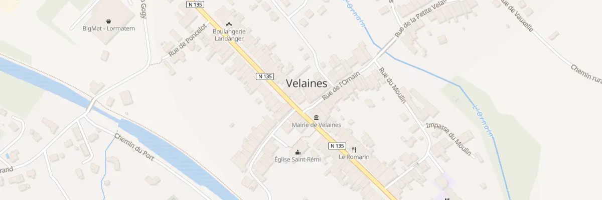 Plan du 3 Rue de Tronville à Velaines
