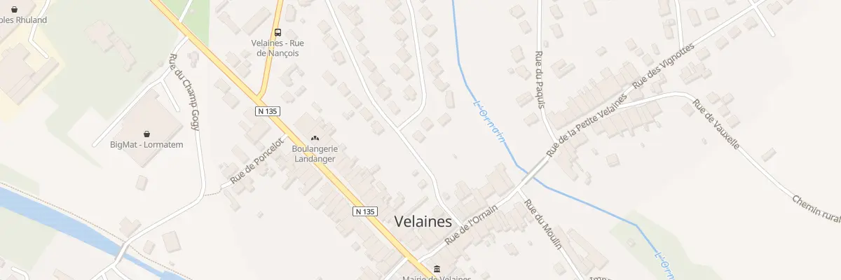 Plan du 38 Rue du Grand Jardin à Velaines