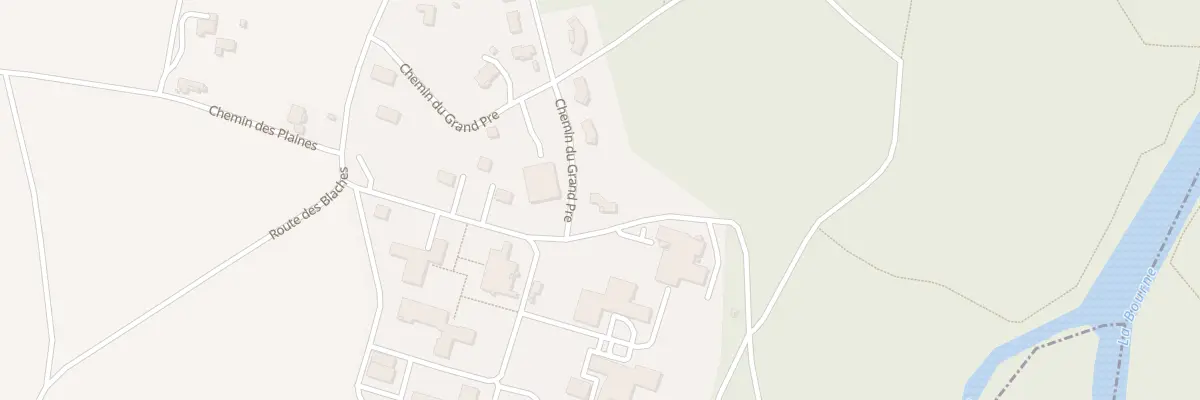 Plan du 9001 Les Blaches à Saint-Thomas-en-Royans