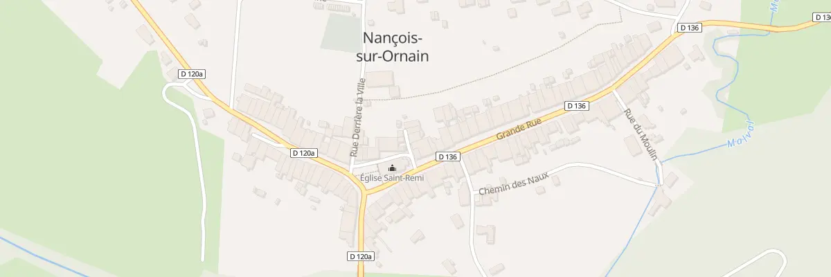 Plan du 4 Rue de l’Eglise à Nançois-sur-Ornain