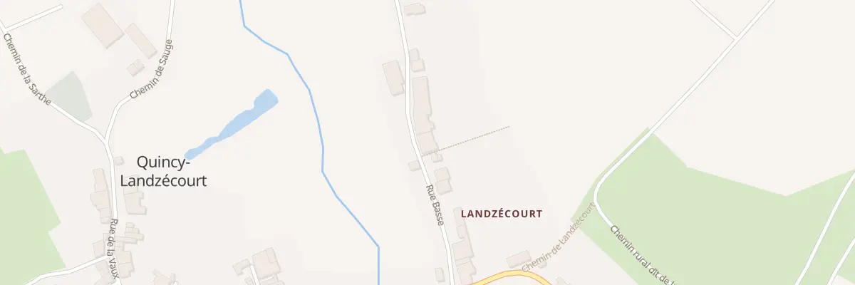 Plan du 10 Rue Basse à Quincy-Landzécourt