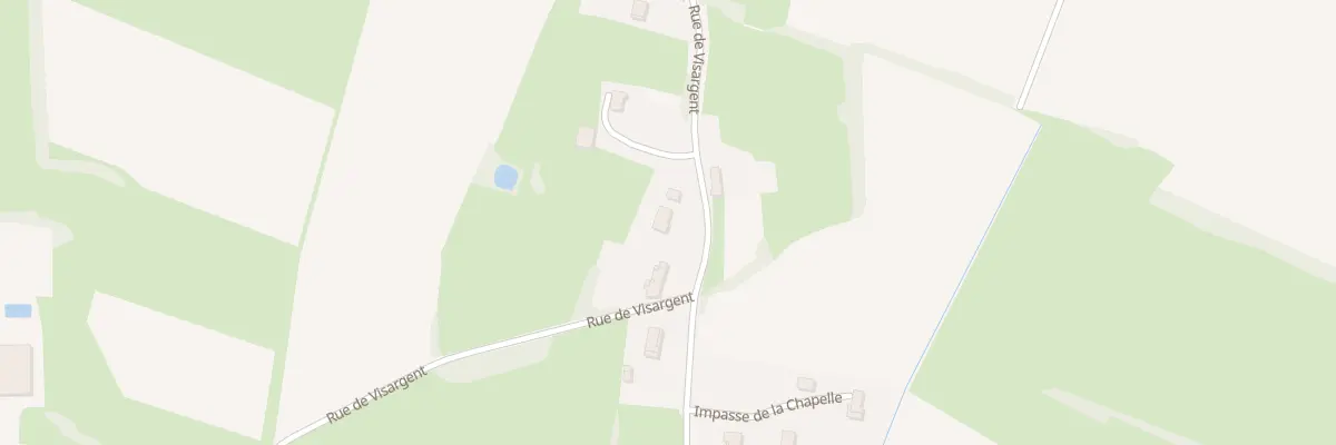 Plan du 415 Rue de Visargent à Sens-sur-Seille