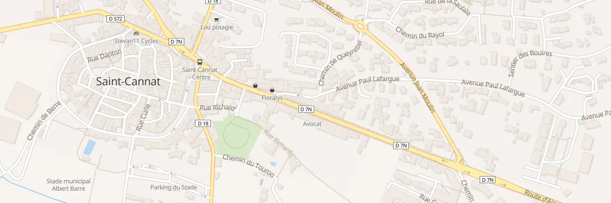 Plan du 33 Av Camille Pelletan à Saint-Cannat