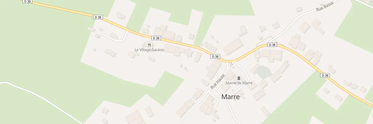 Plan du 5 Rue du Parge à Marre