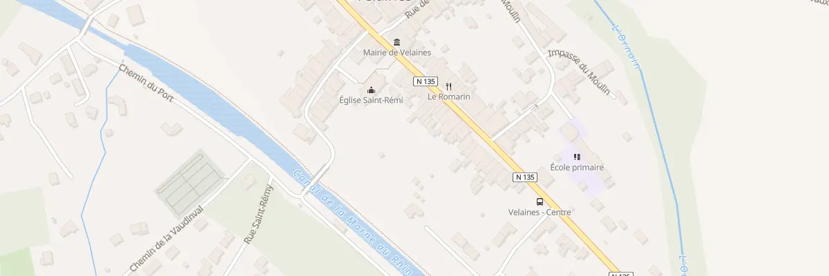 Plan du 27 Rue de Ligny à Velaines