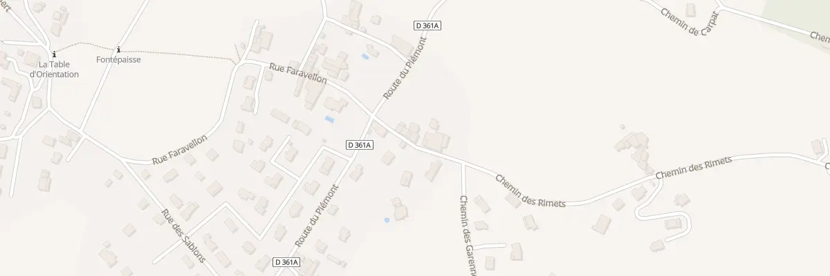 Plan du 55 Che des Rimets à Saint-Jean-en-Royans