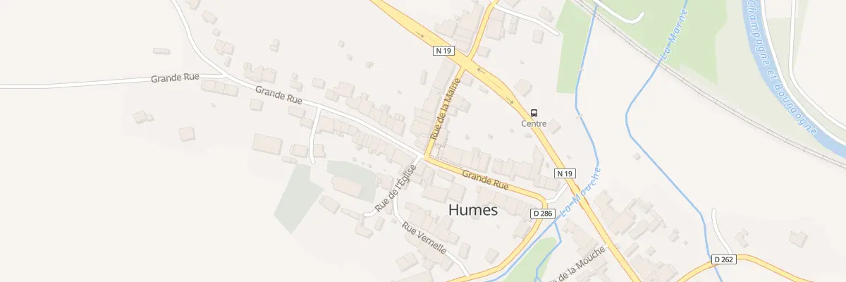Plan du 6 Rue de la Mairie à Humes-Jorquenay