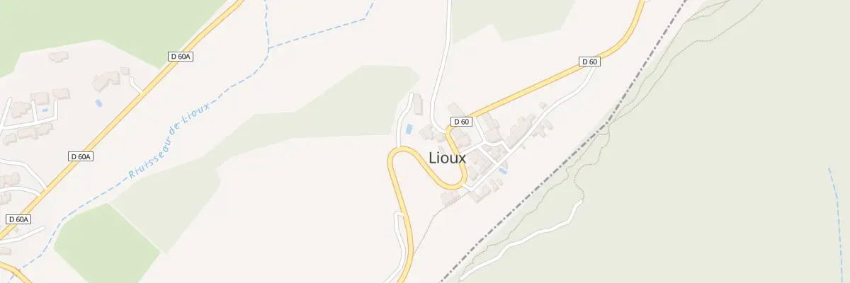 Plan du 5013F Le Village à Lioux