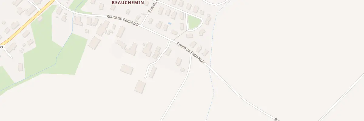 Plan du 14 Rte de Petit-Noir à Chemin