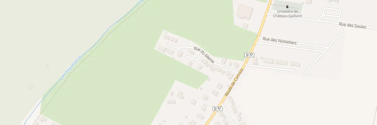 Plan du 18 Rue du Ménie à Château-Gaillard