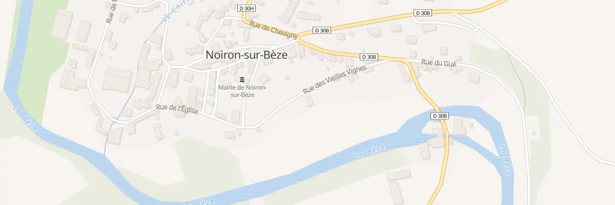 Plan du 9 Rue des Vieilles Vignes à Noiron-sur-Bèze