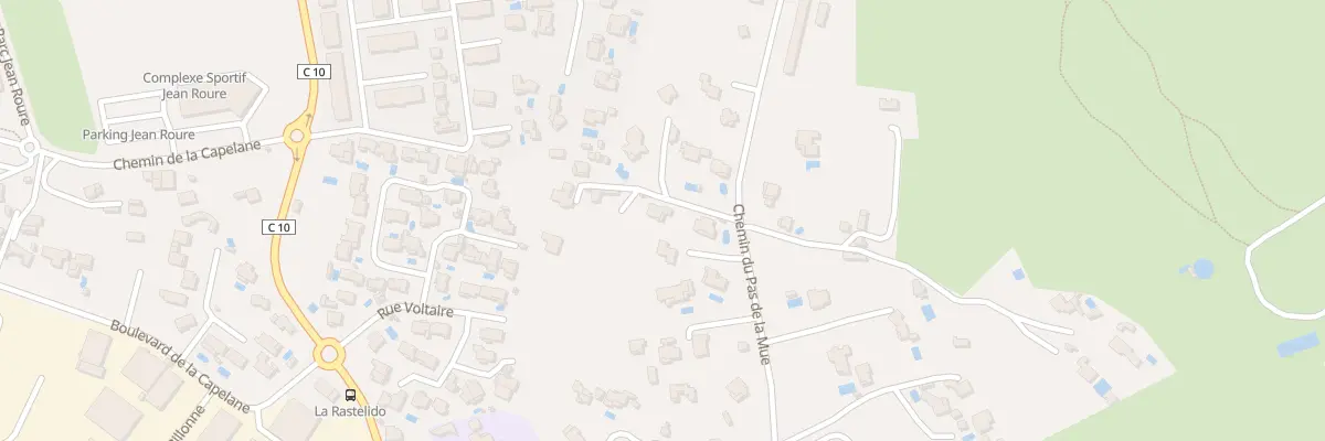 Plan du 663 Che du Pas de la Mue aux Pennes-Mirabeau