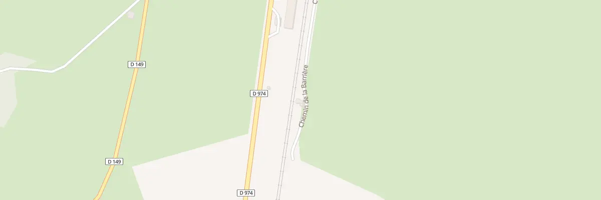 Plan du 1 Che de la Barriere à Villegusien-le-Lac