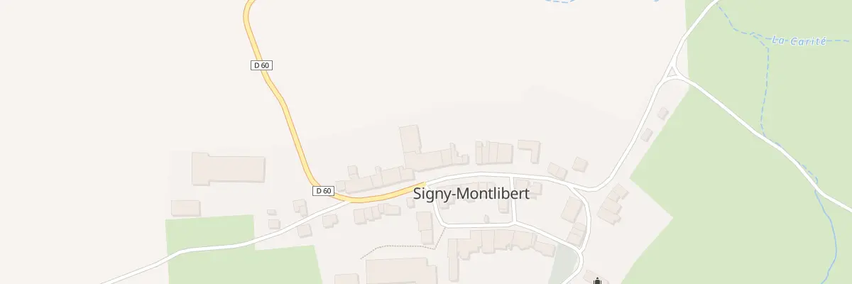Plan du 11 Grande Rue à Signy-Montlibert
