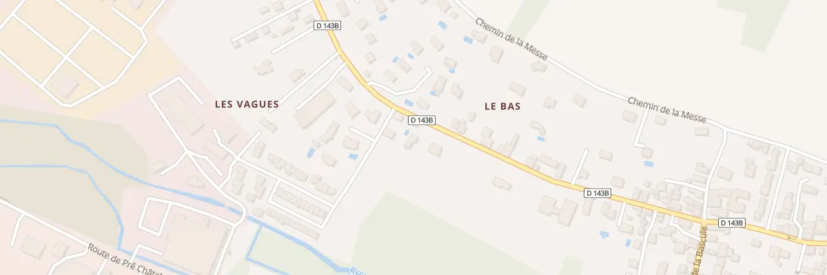 Plan du 363 Che de la Robinière à Saint-Savin