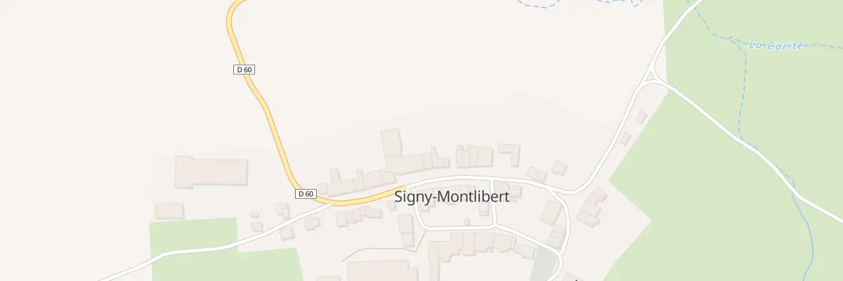 Plan du 13 Gr Grande Rue à Signy-Montlibert