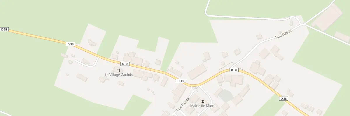 Plan du 6 Rue du Parge à Marre