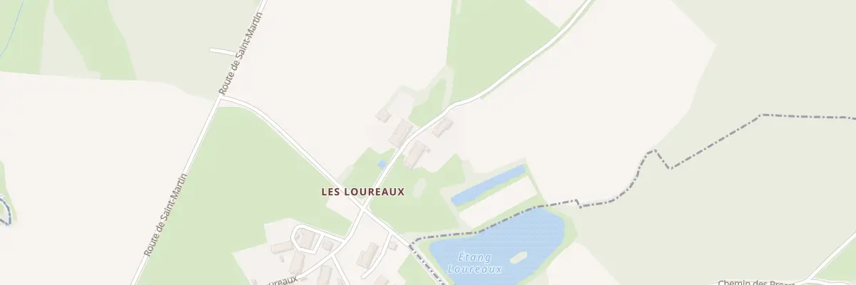Plan du 205 Che des Loureaux à Ratte