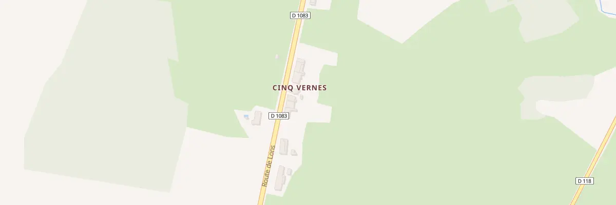 Plan du 976 Rte de Lons à Saint-Étienne-du-Bois
