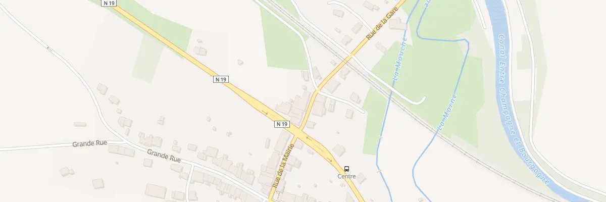 Plan du 1 Rue de la Gare à Humes-Jorquenay