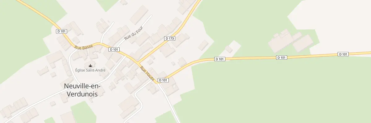 Plan du 3 Rte de Courouvre à Neuville-en-Verdunois