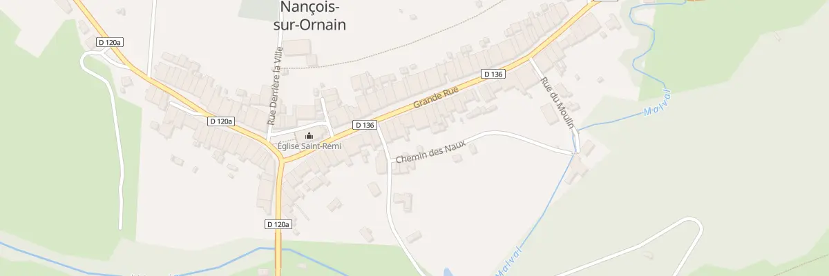 Plan du 32 Gr Grande Rue à Nançois-sur-Ornain