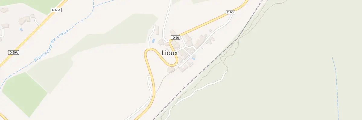 Plan du 5011 Le Village à Lioux