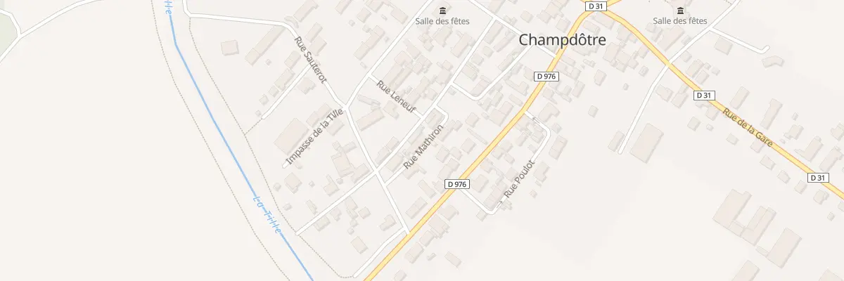Plan du 4 Rue Mathiron à Champdôtre