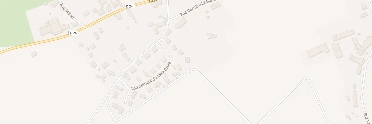 Plan du 7 Lot du Meix Brule à Saint-Symphorien-sur-Saône