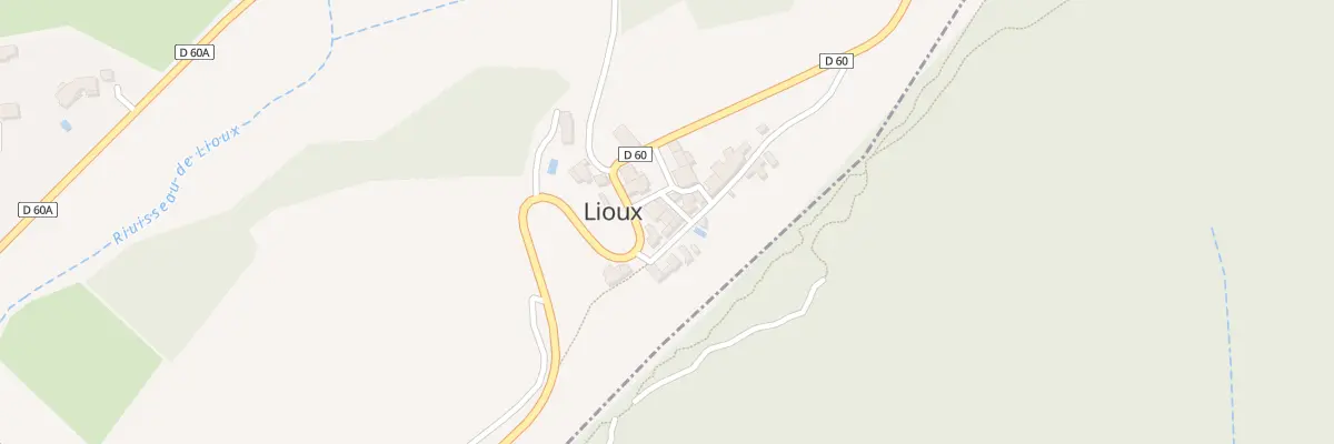 Plan du 5010F Le Village à Lioux