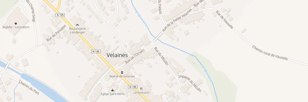 Plan du 27 Rue de l’Ornain à Velaines