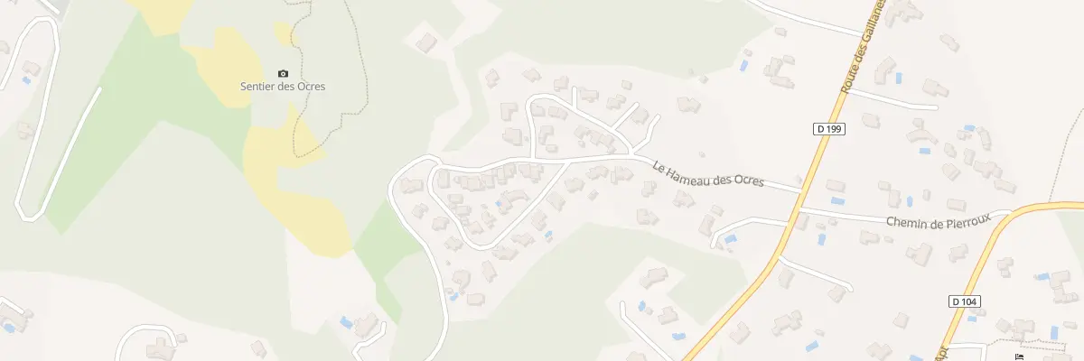 Plan du 33 Hameau des Ocres à Roussillon