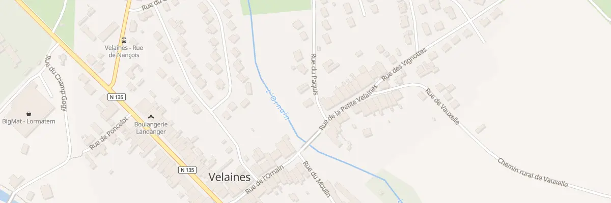 Plan du 2 Rue du Paquis à Velaines