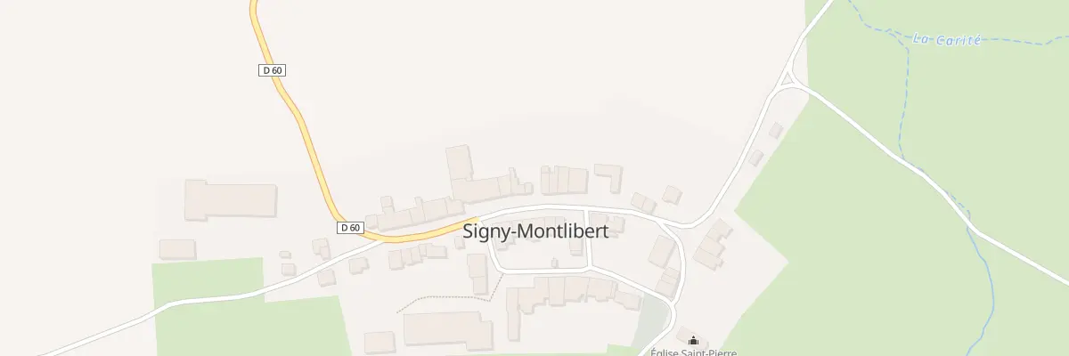 Plan du 17 Gr Grande Rue à Signy-Montlibert