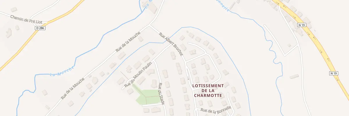 Plan du 6 Rue Albert Brochot à Humes-Jorquenay