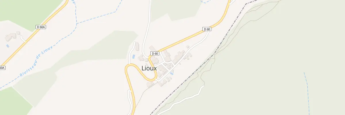 Plan du 5005F Le Village à Lioux