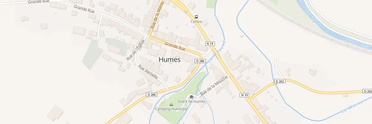 Plan du 5 Gr Grande Rue à Humes-Jorquenay