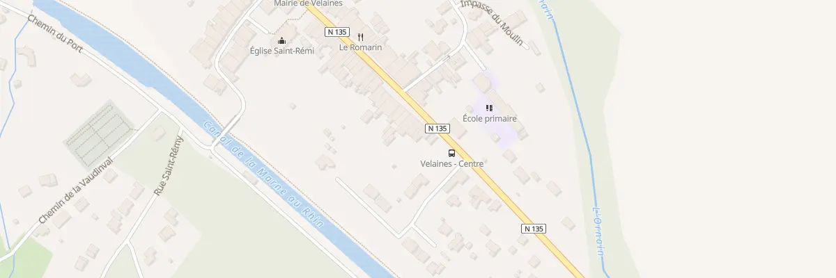 Plan du 53 Rue de Ligny à Velaines