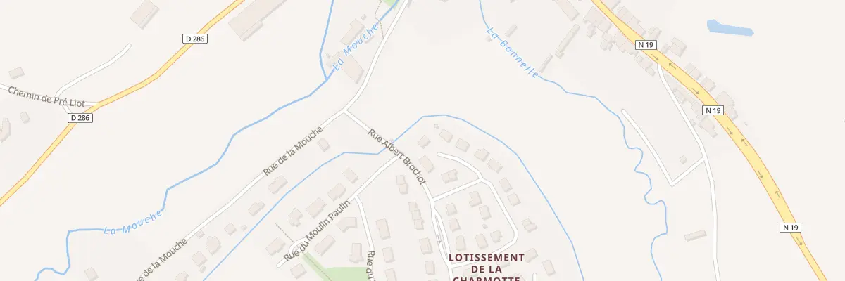 Plan du 5 Rue de la Charmotte à Humes-Jorquenay