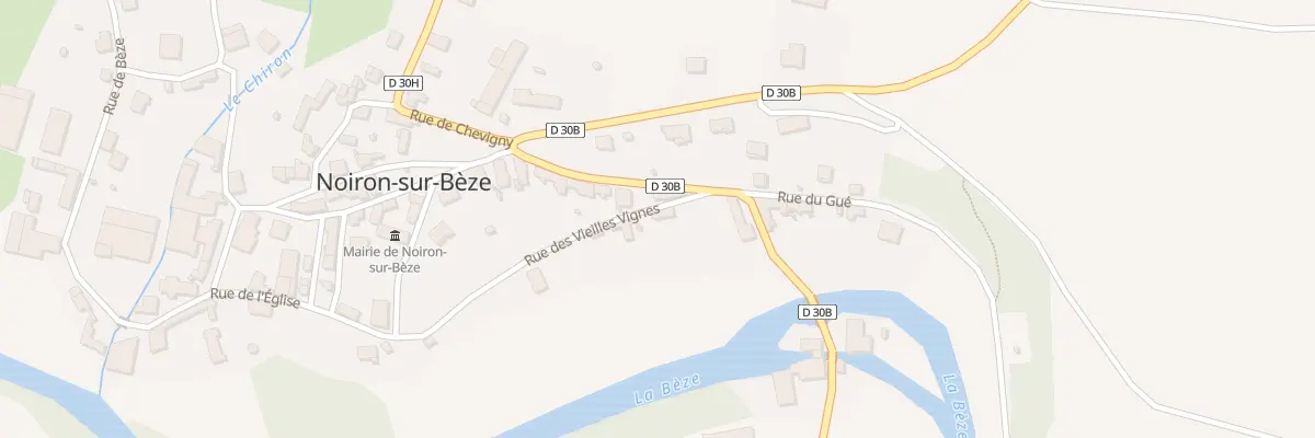 Plan du 3 Rue des Vieilles Vignes à Noiron-sur-Bèze